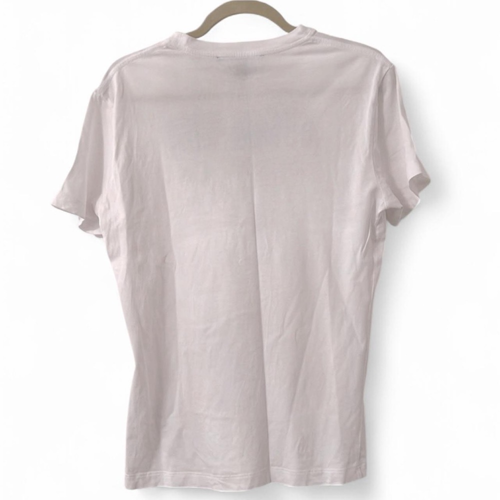 French Connection Comme Ci Comme Ça Graphic Tee White S - Picture 4 of 9
